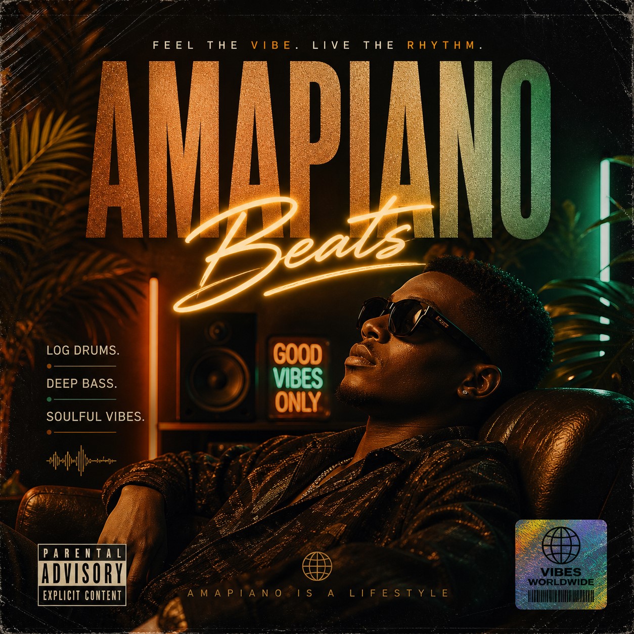 Amapiano club instrumental