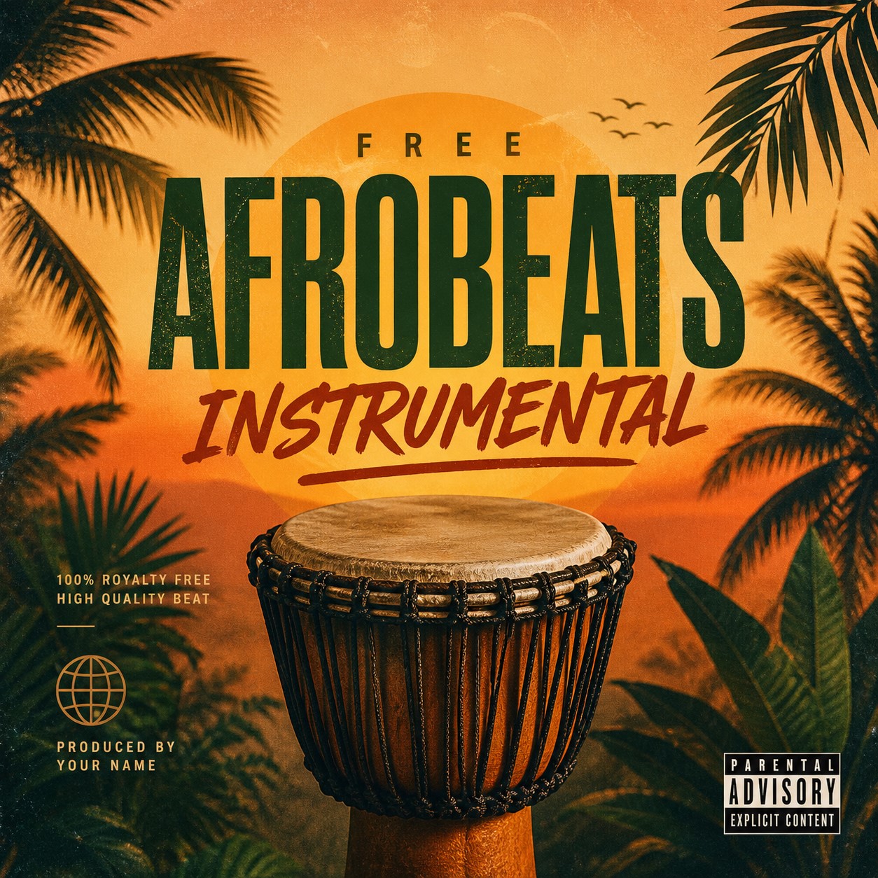 Afrobeat instrumental beat